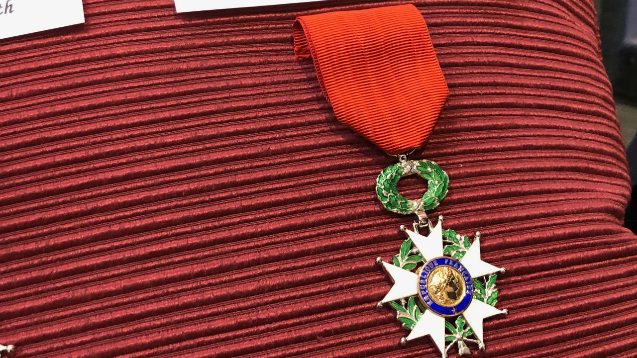 WWII veteran honored Irene pak